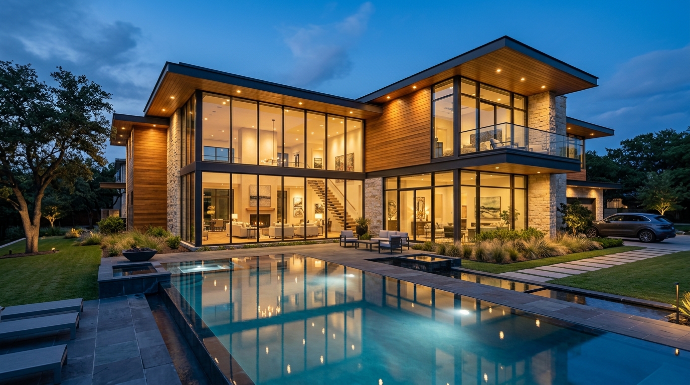Texas Luxury Modern Architectural Estate